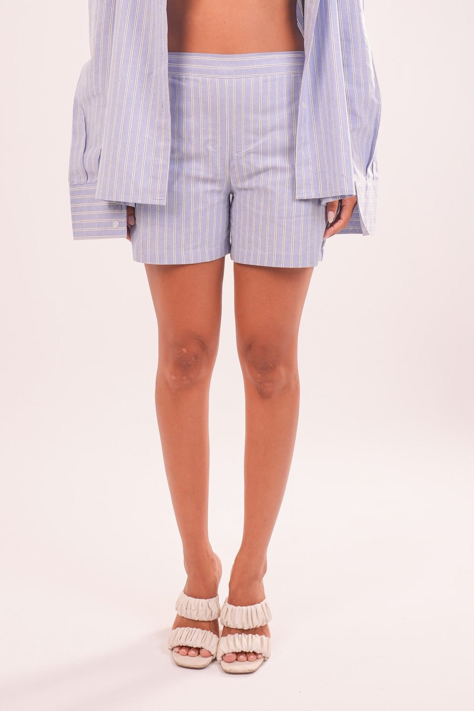 Bleu Matin Linen Short