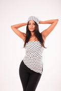 La Dolce Dot Top & Scarf Set